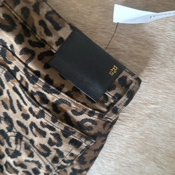 R13 Allison skinny Leopard Print Pants - Picture 8 of 17